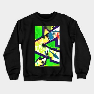 urban skateboard rap by LowEndGraphics Crewneck Sweatshirt